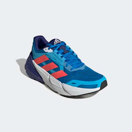 Men's AdiSTAR Running Shoe - Blue Rush/Turbo/Legacy Indigo - Regular (D)