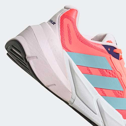 Women's AdiSTAR Running Shoe - Turbo/Hazy Sky/Almost Pink - Regular (B)