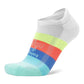 Unisex Hidden Comfort Socks - White/Retro Brights