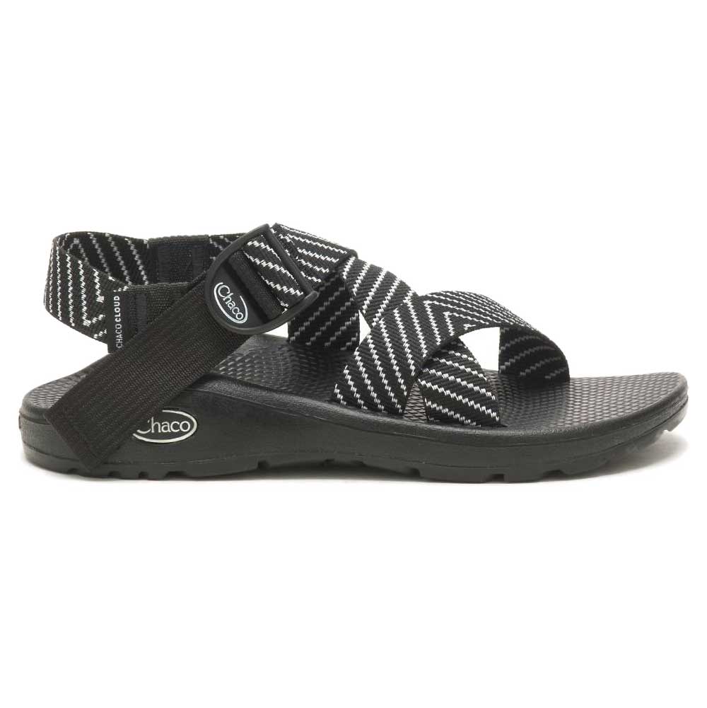 Women's Mega Z Cloud Sandal- Vibin Black/White - Regular (B)