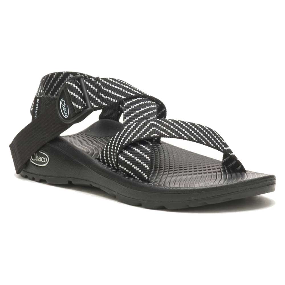 Women's Mega Z Cloud Sandal- Vibin Black/White - Regular (B)