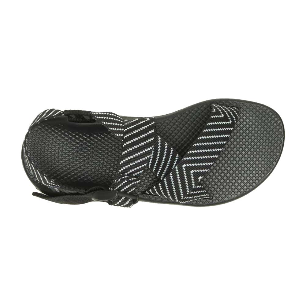 Women's Mega Z Cloud Sandal- Vibin Black/White - Regular (B)