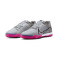 Unisex Nike React Gato IC Soccer Shoe- Lt Smoke Grey/Black