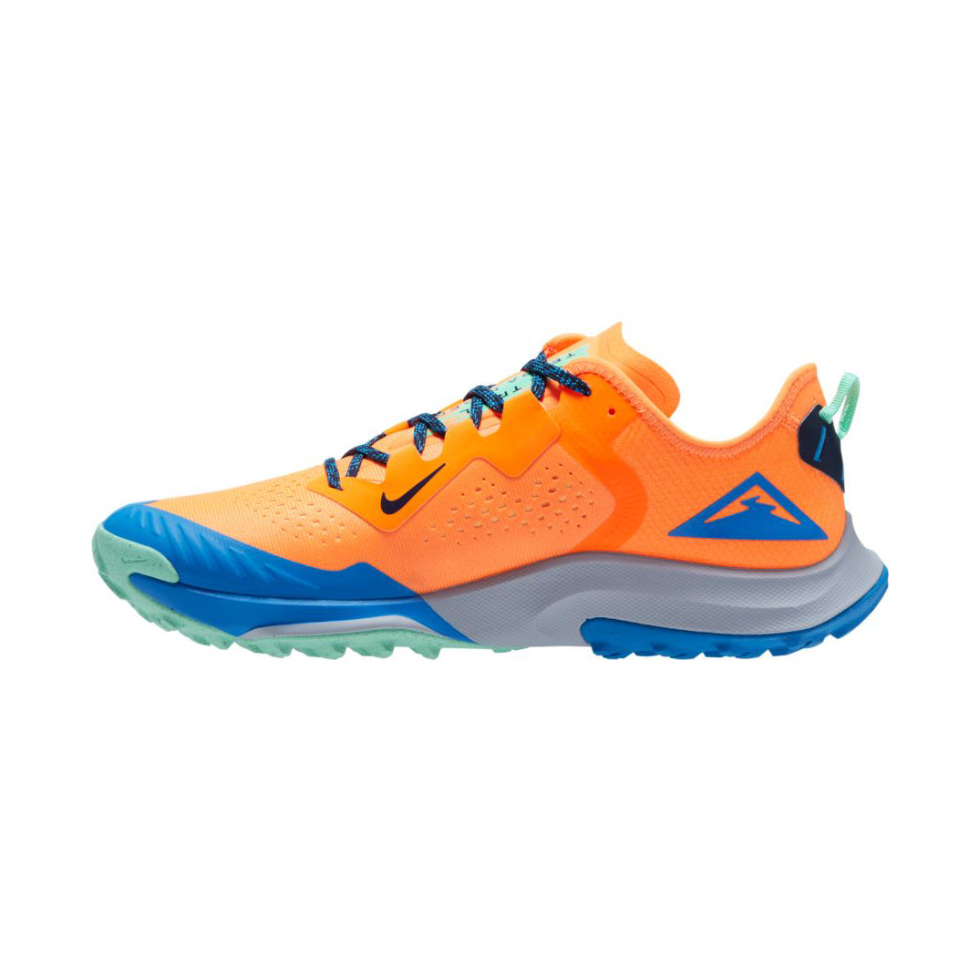 Men's Zoom Terra Kiger 7 Trail Running Shoe - Total Orange/Obsidian/Signal Blue— Regular (D)