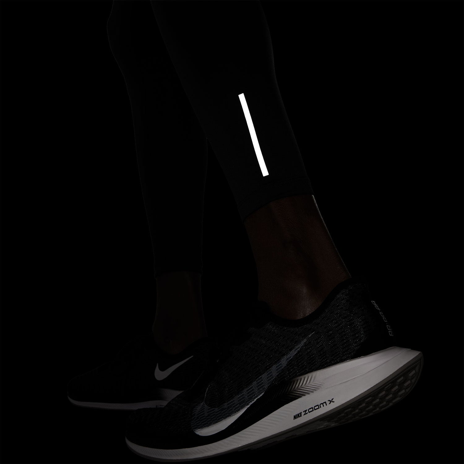 Nike Phenom Elite Tight - Black/Reflective Silver Gazelle