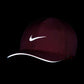 Unisex Nike Dri-Fit Aerobill Featherlight Running Cap - Desert Berry/Reflective Silver