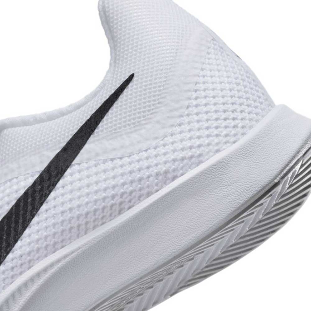 Unisex Nike Zoom Rival Distance Spikes - White/Black/Metallic Silver - Regular (D)