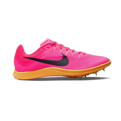 Unisex Nike Zoom Rival Track and Field Distance Spikes  - Hyper Pink/Black/Laser Orange - Regular (D)