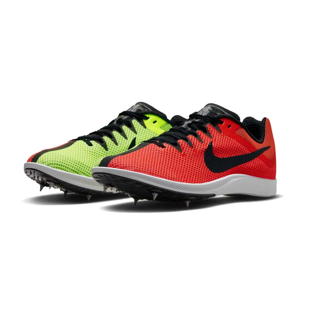 Unisex Nike Zoom Rival Distance Spikes - Bright Crimson/Black/Volt - Regular (D)