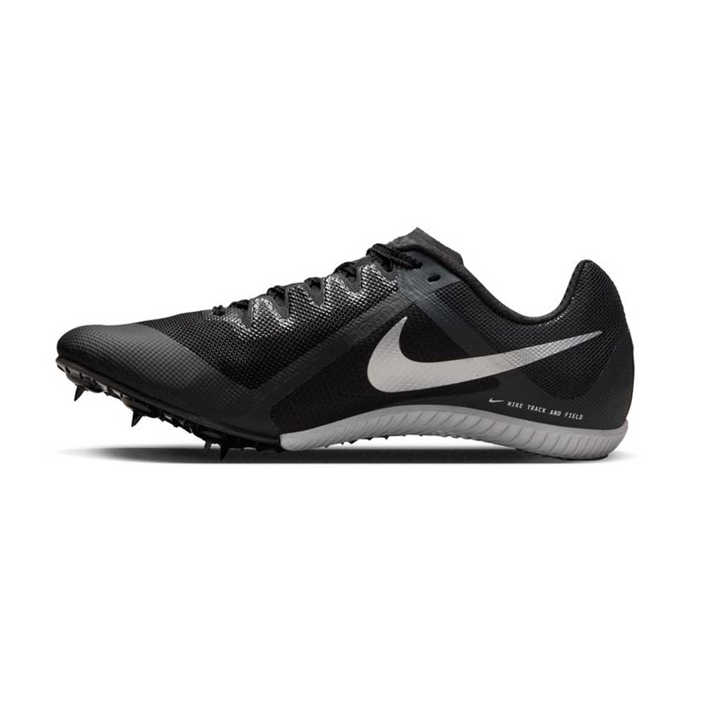Unisex Nike Zoom Rival Multi Spike - Black/Metallic Silver/Lt Smoke Gr ...