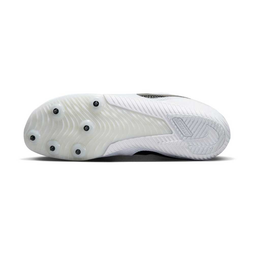 Unisex Nike Zoom Rival Multi Track Spike - White/Black/Metallic Silver - Regular (D)