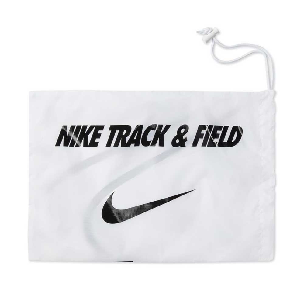 Unisex Nike Zoom Rival Sprint Spike- White/Black/Metallic Silver- Regular (D)