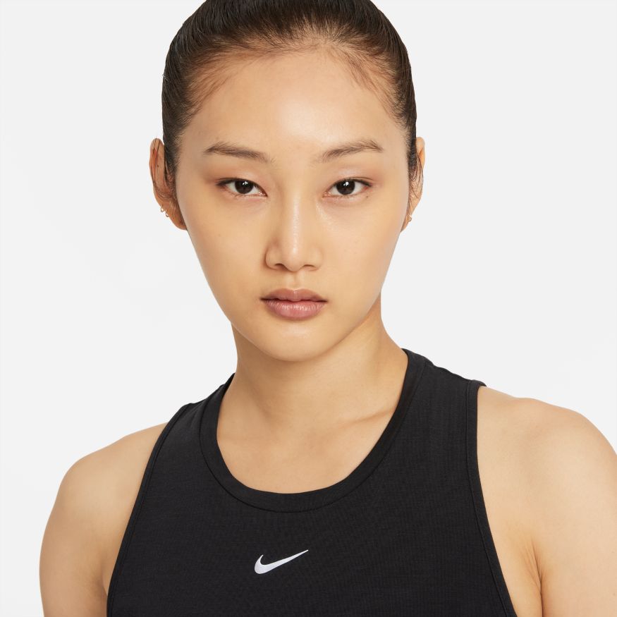 Nike Women's Dri-Fit One Luxe Standard Fit Tank Top Black