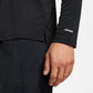 Men's Nike Dri-FIT Miler Long Sleeve Running Top - Black/Reflective Silver