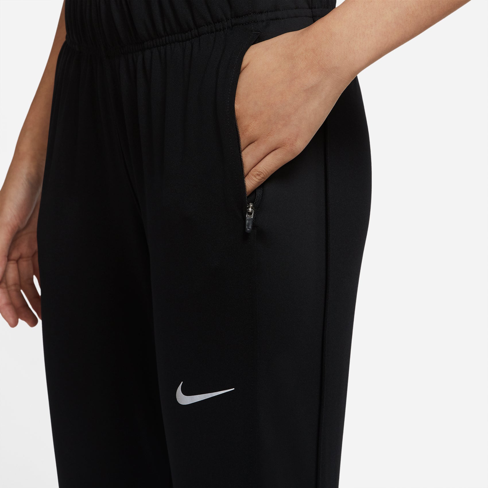 Women's Nike Therma-FIT Essential Running Pants - Black/Black