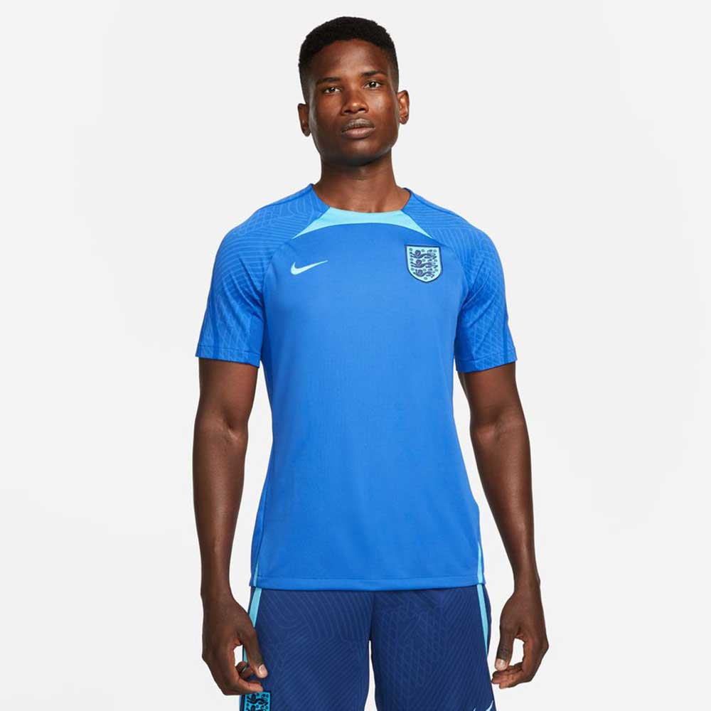 Men's England DF Strike Top - Game Royal/Blue Furry