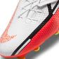 Unisex Phantom GT2 Academy Flyease FG/MG Soccer Shoe - White/Bright Crimson/Volt