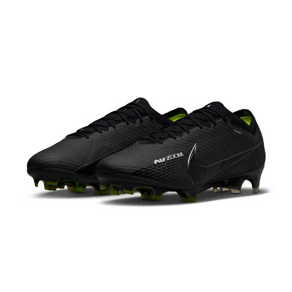 Unisex Nike Zoom Vapor 15 Elite FG Soccer Shoe - Black/Dk Smoke/Summit White
