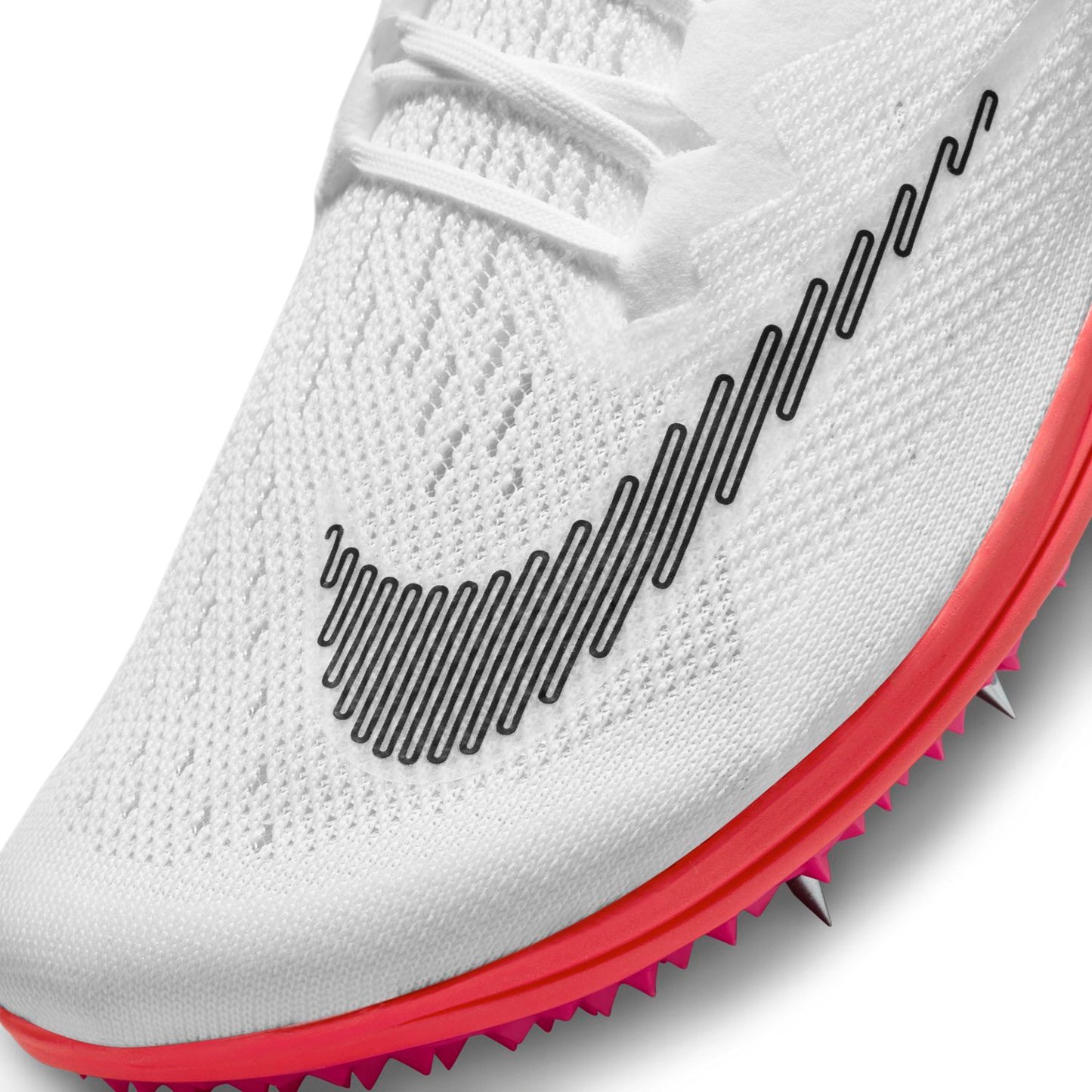 Unisex Nike Spike Flat - White/Black/Black - Regular (D)