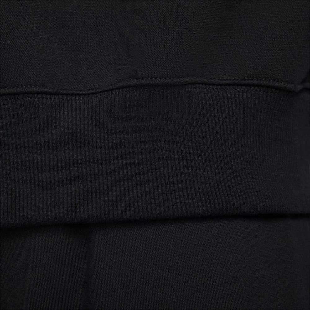 Women's Fleece Quarter Zip Crop - Black/Sail