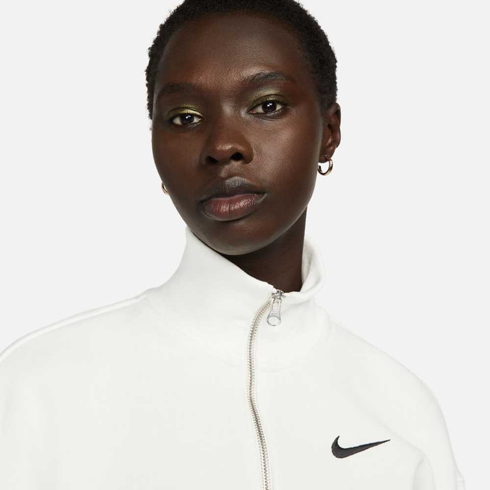 Women's Nike Sportswear Phoenix Fleece - Sail/Black – Gazelle Sports