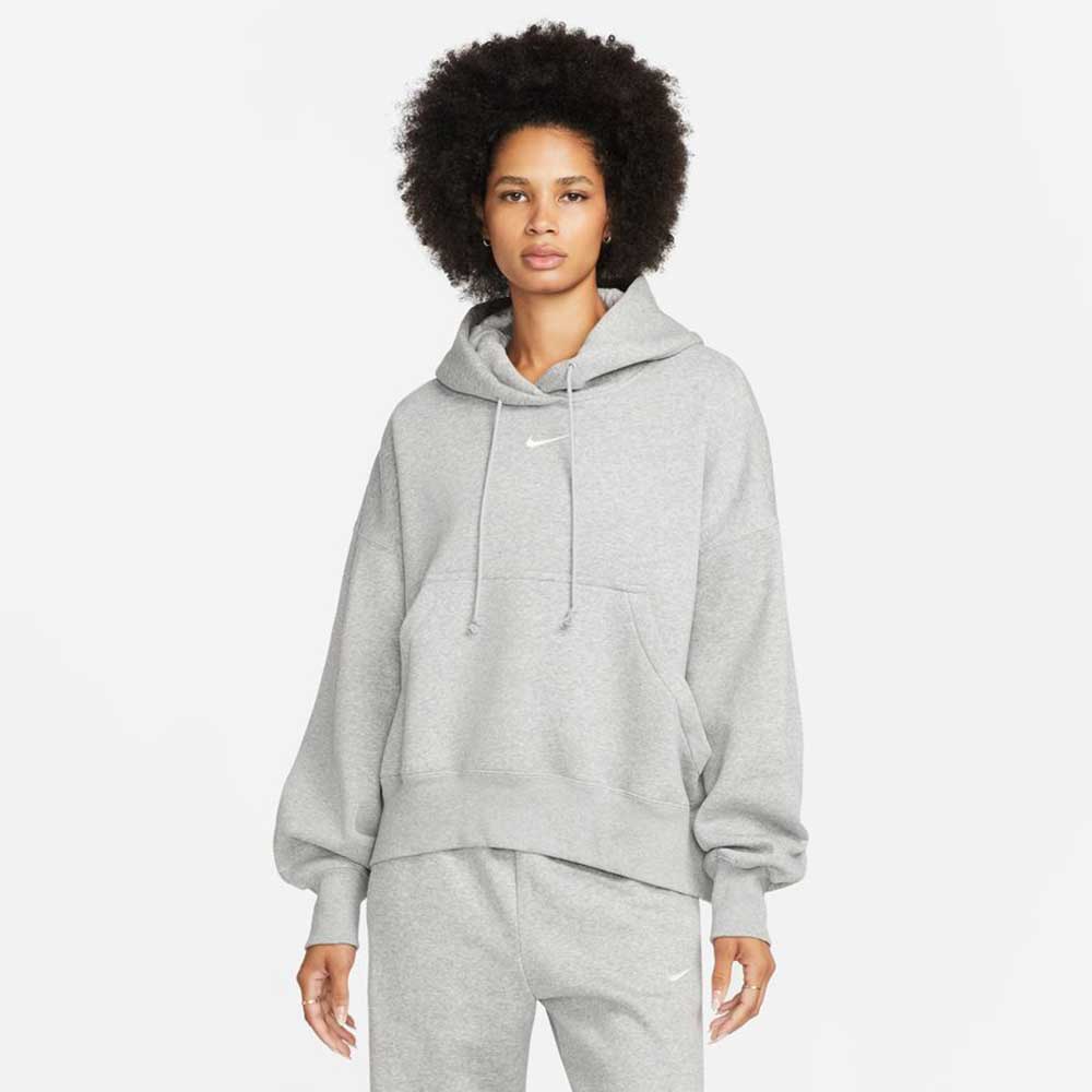 Women's Nike Sportswear Phoenix Fleece Hoodie - Dark Grey Heather