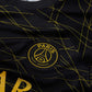Men's Paris Saint-Germain 2023/24 Stadium Fourth Jersey - Black/Tour Yellow