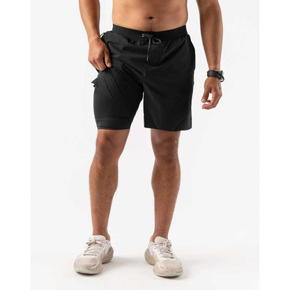 Men's Cruisers 7" 2-in-1 Shorts - Black