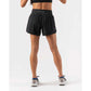 Women's Hopper Relax High Rise 4in Shorts - Black