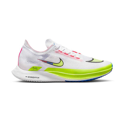 Men's Nike ZoomX Streakfly Premium Running Shoe - White/Black/Volt - Regular (D)