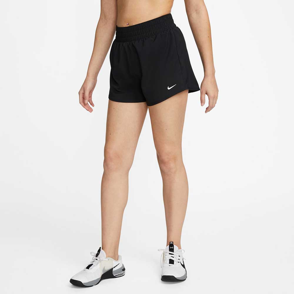 Women's Nike One Dri-Fit High Rise 3in Short - Black – Gazelle Sports