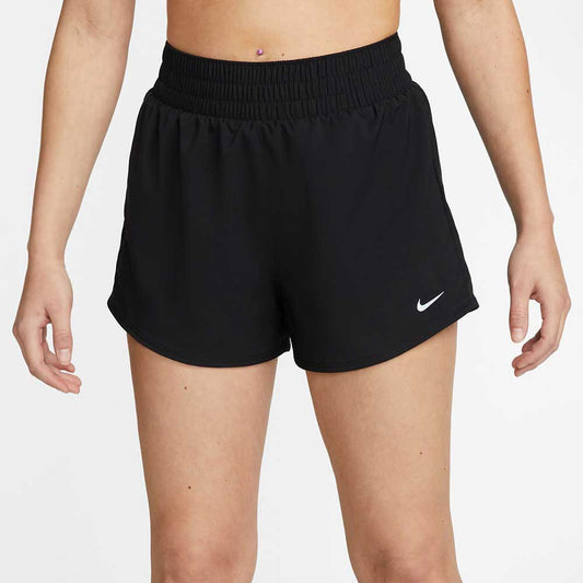 Women's Nike One Dri-Fit High Rise 3in Short - Black