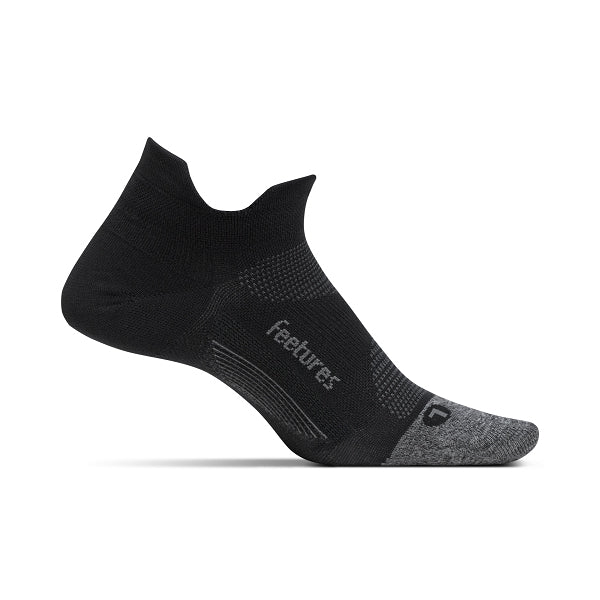 Unisex Elite Ultra Light No Show Tab Sock - Black