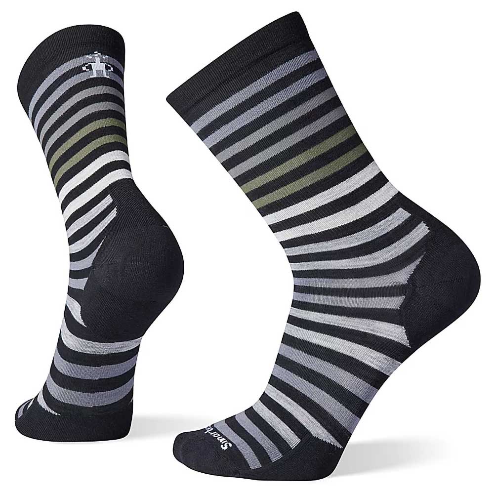 Everyday Spruce Street Crew Socks - Black