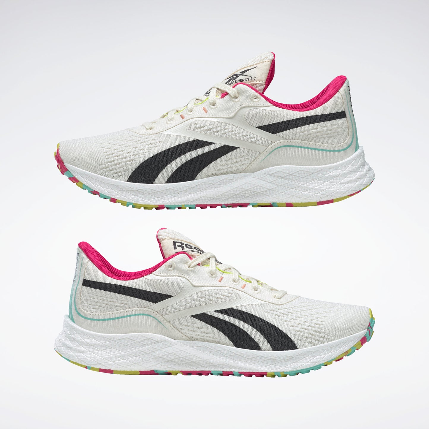 Men's Floatride Energy GROW Running Shoes - Non Dyed/Core Black/Pursuit Pink- Regular (D)
