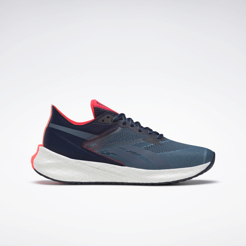 Men's Floatride Energy Symmetros Running Shoe - Vector Navy/Blue Slate/Neon Cherry - Regular (D)