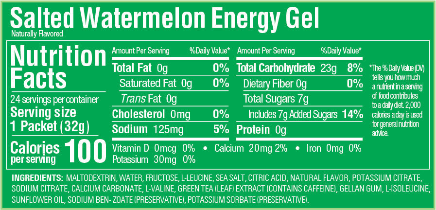 Energy Gel - Salted Watermelon