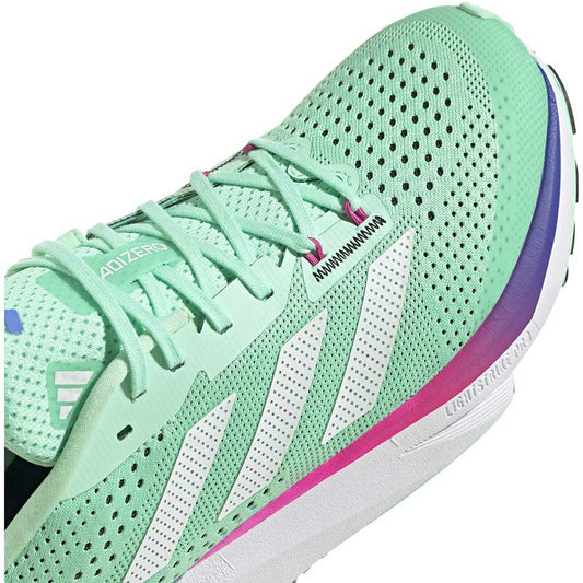 Women's AdiZERO SL Running Shoe - Pulse Mint/Zero Met./Lucid Fuchsia - Regular (B)