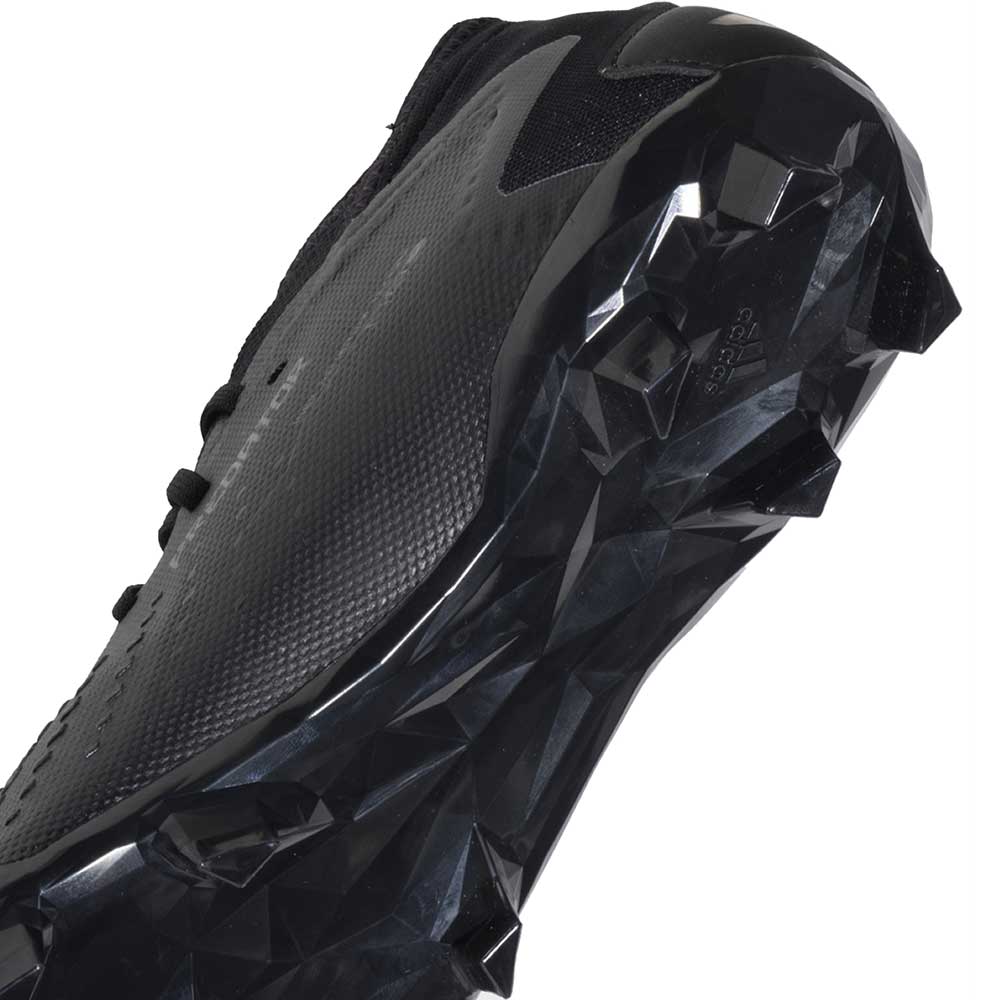 Unisex Predator Accuracy .3 FG Soccer Shoe - Black/White - Regular (D)
