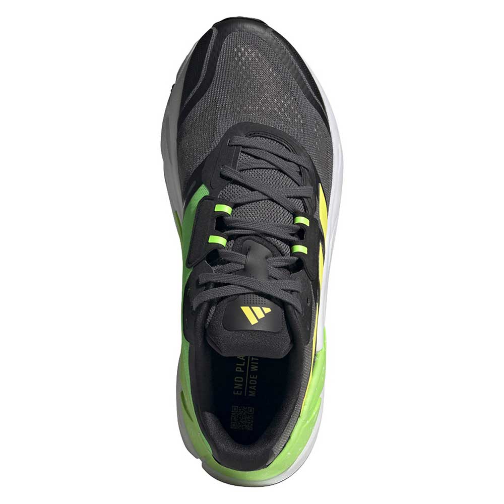 Men's AdiSTAR CS Running Shoe - Grey Five/Beam Yellow/Solar Green- Regular (D)