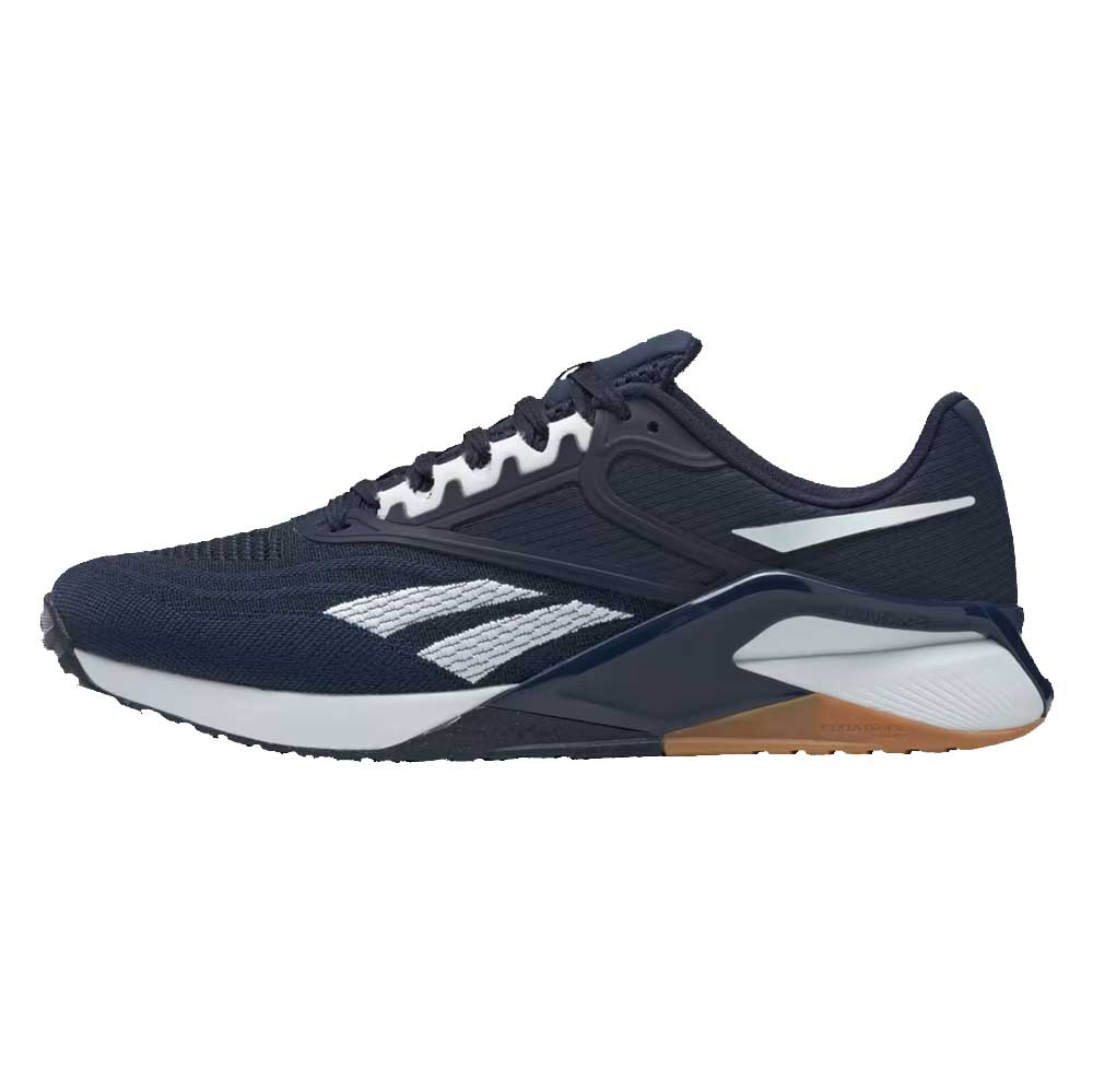 Men's Nano X2 Training Shoe - White/Core Black/Vector Blue- Regular (D ...