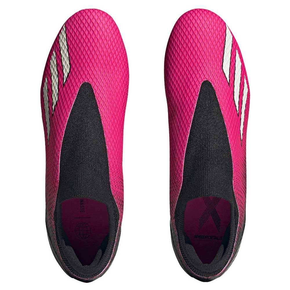 Unisex X Speedportal.3 LL FG Soccer Shoe - Team Shock Pink 2/Zero Metalic/Core Black - Regular (D)