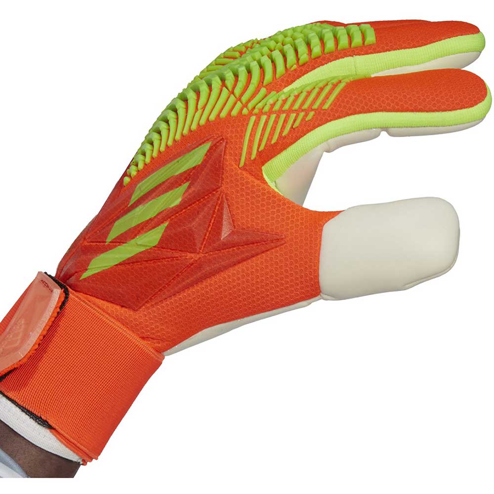 Predator GL Competition Gloves - Solar Red/Team Solar Green