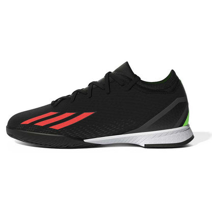JR X Speedportal .3 IN Soccer Shoe - Core Black/Solar Red/Team Solar Green - Regular (D)