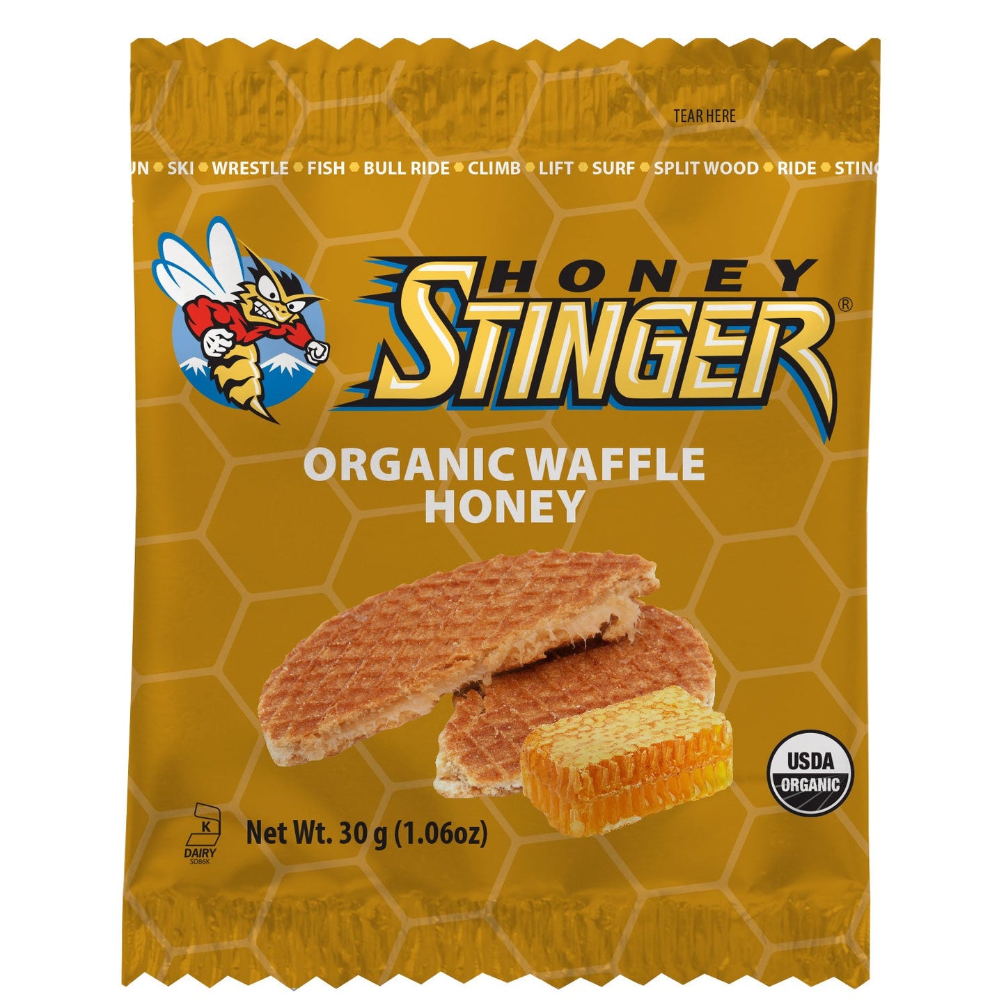 Organic Waffle - Honey