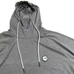 Men's Performance Tech Hoodie - Heather Classic Gray/Dark Gray Embroidered Gazelle Patch