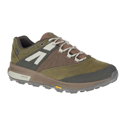 Men's Zion Waterproof Trail Shoe - Dark Olive - Regular (D)