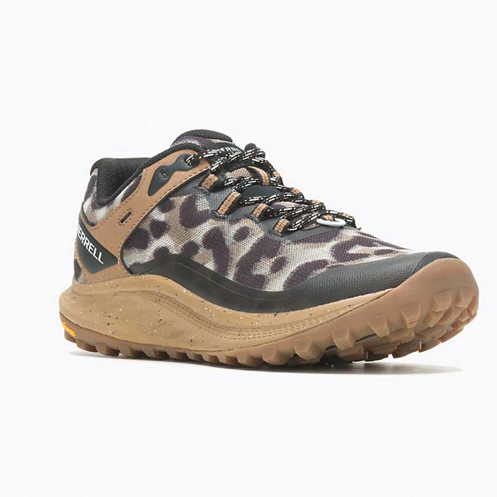 Women's Antora 3 Trail Running Shoe - Sepia Leopard - Regular (B)
