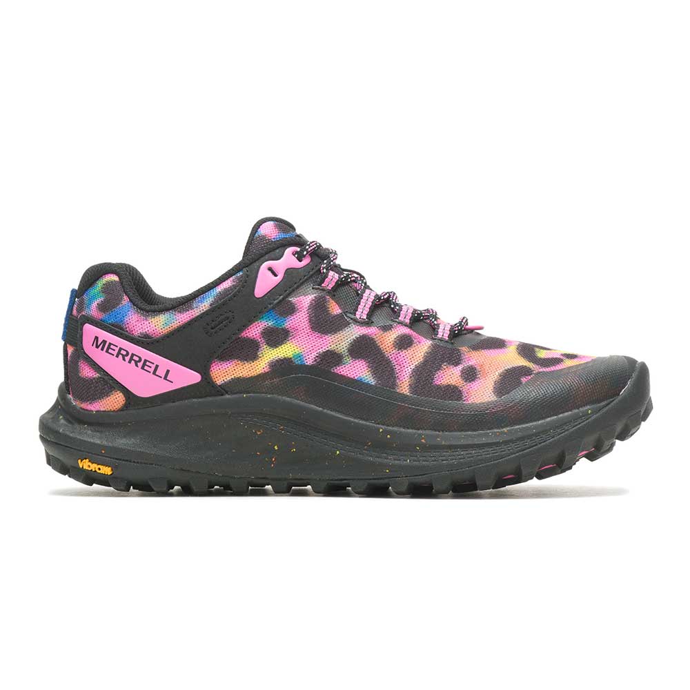 Women's Antora 3 Trail Running Shoe - Rainbow Leopard - Regular (B)