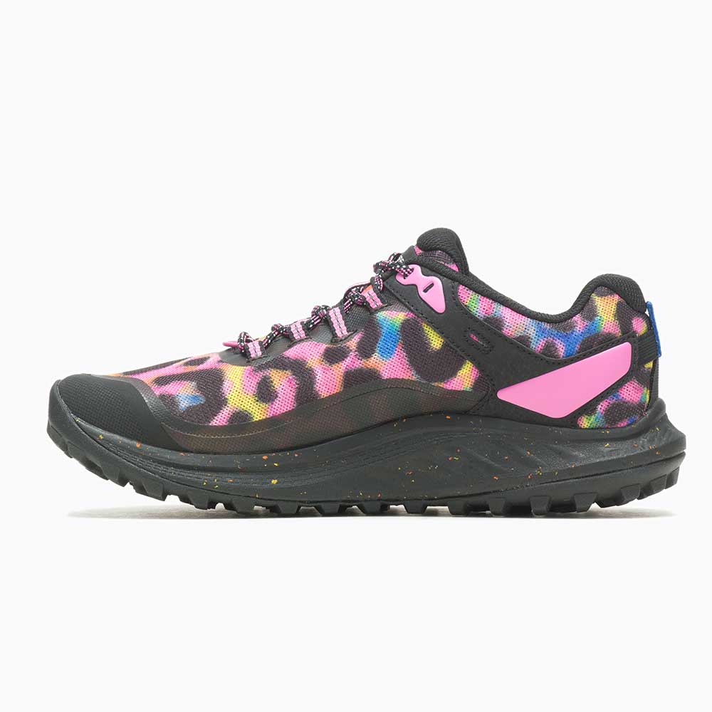 Women's Antora 3 Trail Running Shoe - Rainbow Leopard - Regular (B)